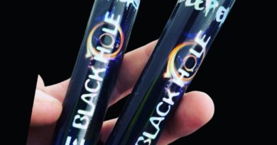 black hole by deep east x holy water preroll review by thethcspot