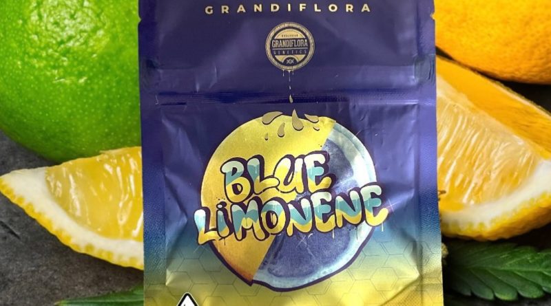 blue limonene by grandiflora genetics strain review by thethcspot