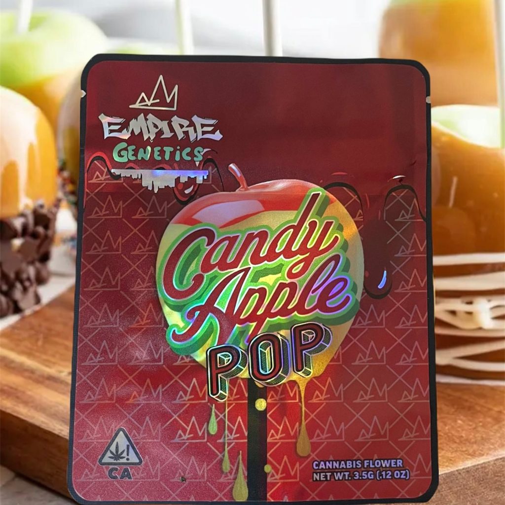 candy apple pop by empire genetics strain review by thethcspot