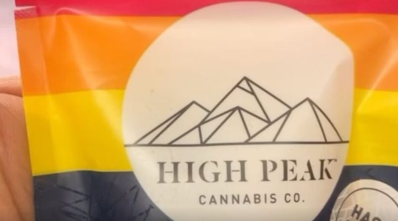 high peak cannabis assorted thc hash rosin gummies edible review by letmeseewhatusmokin