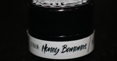 honey bananas live rosin by heads that roll extracts dab review by biscaynebaybudz 2