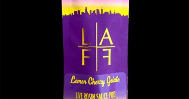 lemon cherry gelato live rosin sauce pod by la family farms vape review by thethcspot 2