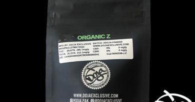 organic z by doja exclusive strain review by thethcspot