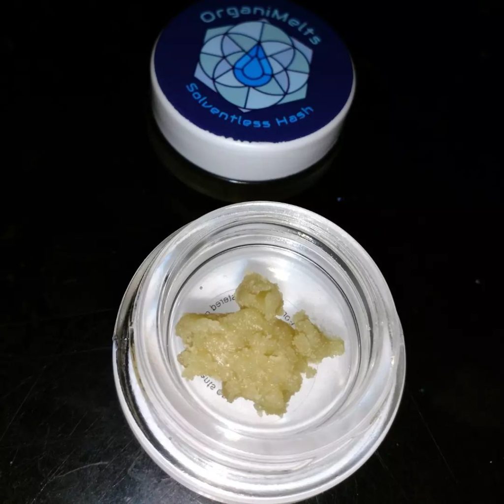 organimelts hash rosin review by medsforheads