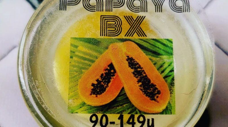 papaya bx, french press rosin by the real cannabis chris dab review by nc rosin reviews (2)