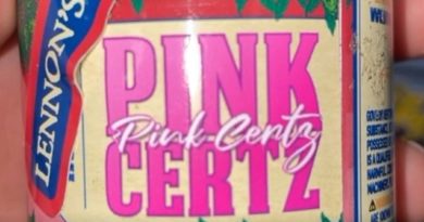 pink certz by lennons reserve x haymaker strain review by letmeseewhatusmokin