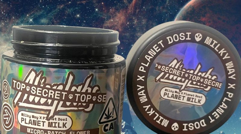planet milk by alien labs strain review by thethcspot