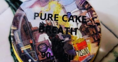 pure cake breath #6 by the real cannabis chris dab review by nc rosin reviews
