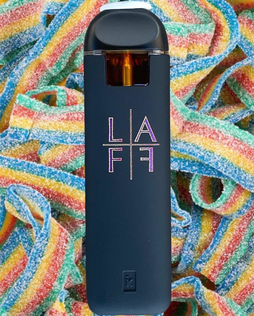 rainbow beltz live rosin sauce pod by la family farms vape review by thethcspot 2