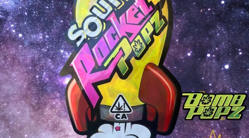 sour rocket popz by bomb popz x empire genetics strain review by thethcspot
