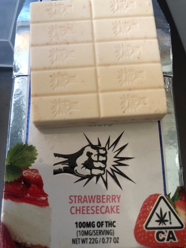 strawberry cheesecake chocolate by punch extracts edible review by caleb chen