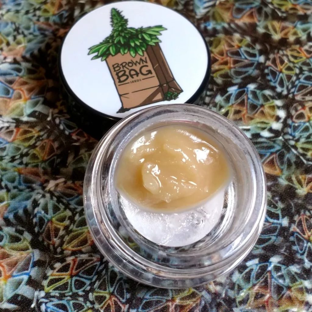 strawguava rosin by brown bag seeds dab review by medsforheads