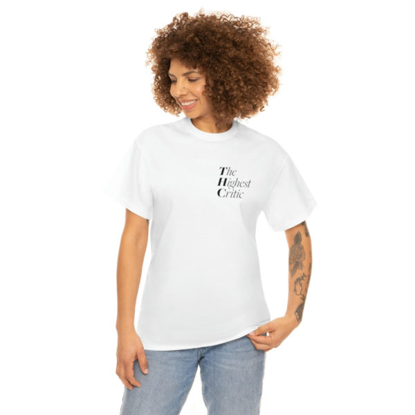 "Carrying The Highest Critic On My Back" T Shirt - Image 4