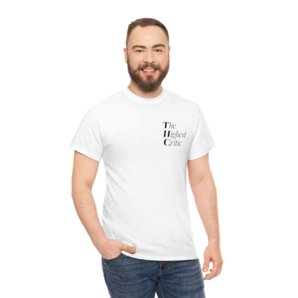 "Carrying The Highest Critic On My Back" T Shirt - Image 6