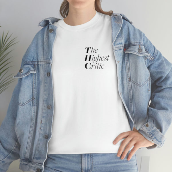 "Carrying The Highest Critic On My Back" T Shirt