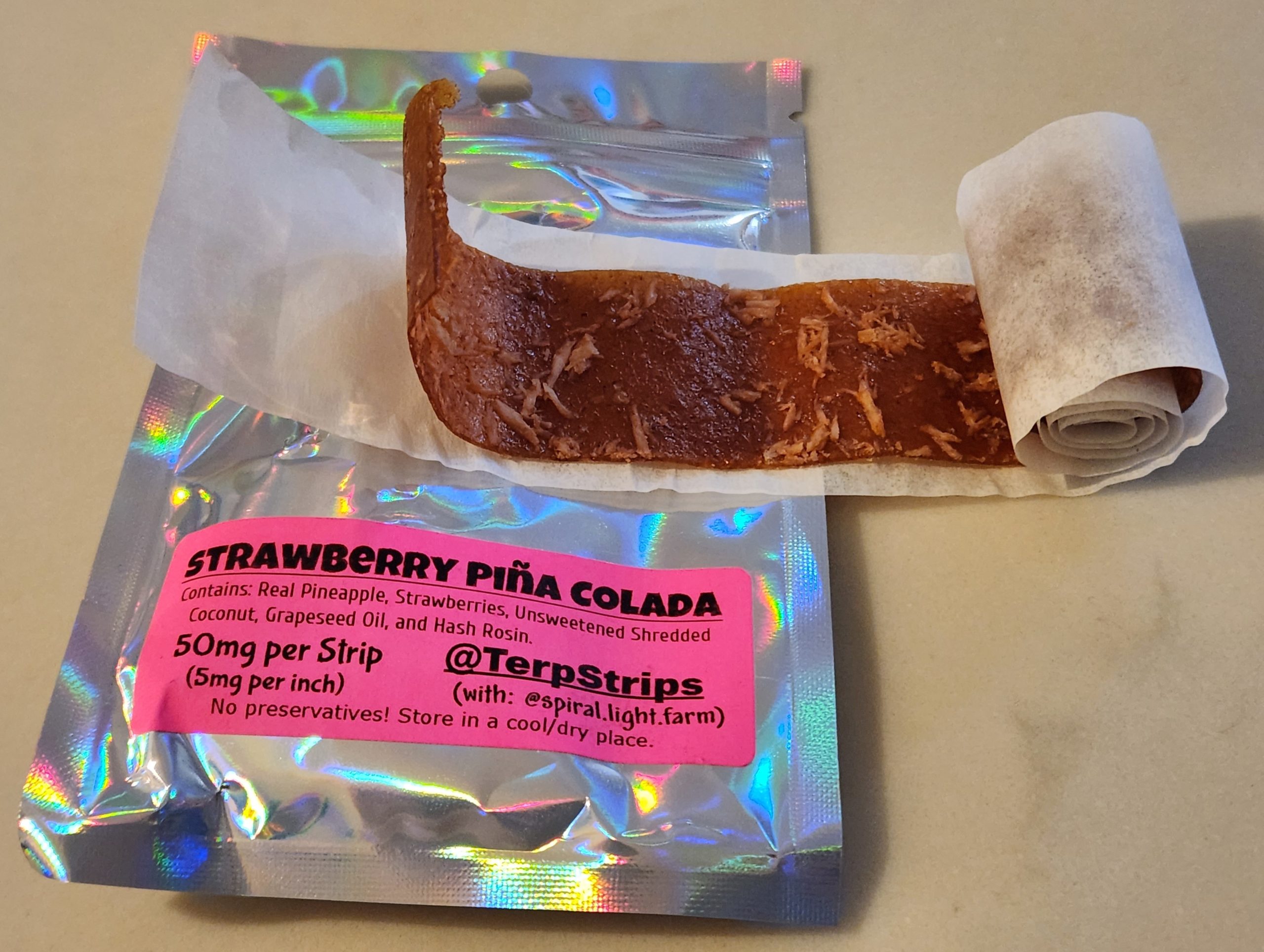 Strawberry Pina Colada Terp Strips