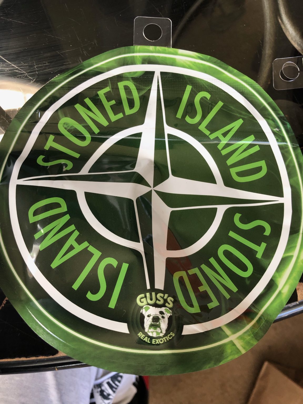 Stoned Island, by Gus’s Real Exotics - The Highest Critic