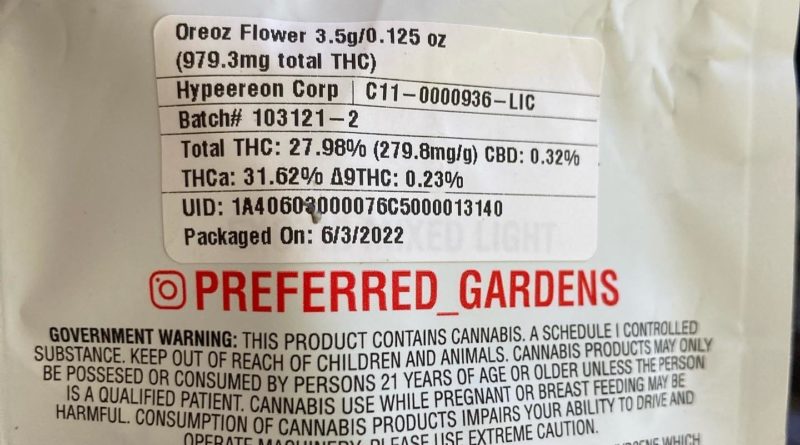 oreoz by preferred gardens strain review by jaz_reviews_ca