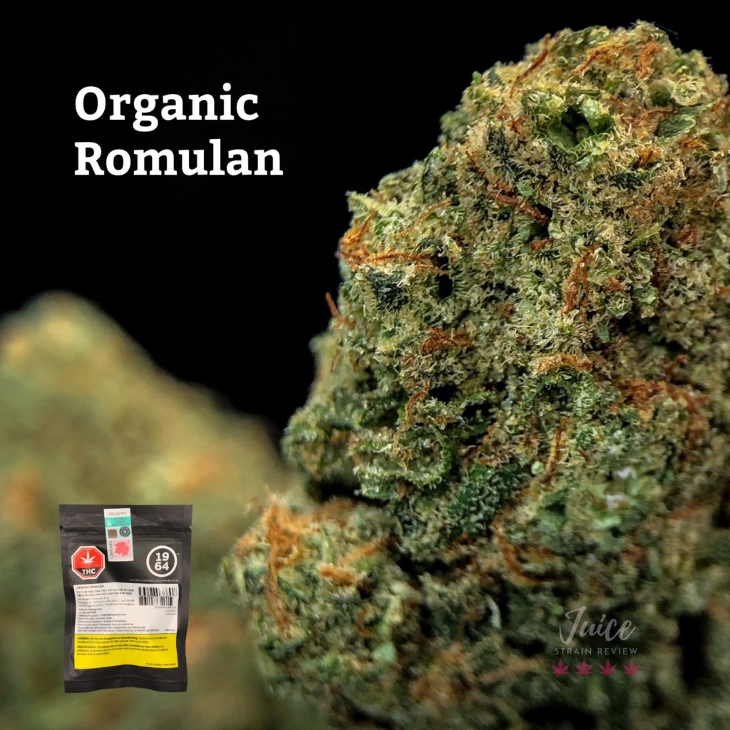 organic romulan by 1964 supply co strain review by cannabisseur604