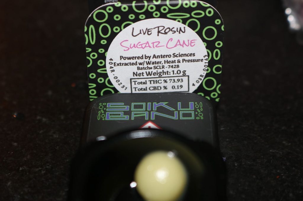 sugar cane rosin by soiku bano dab review by biscaynebaybudz