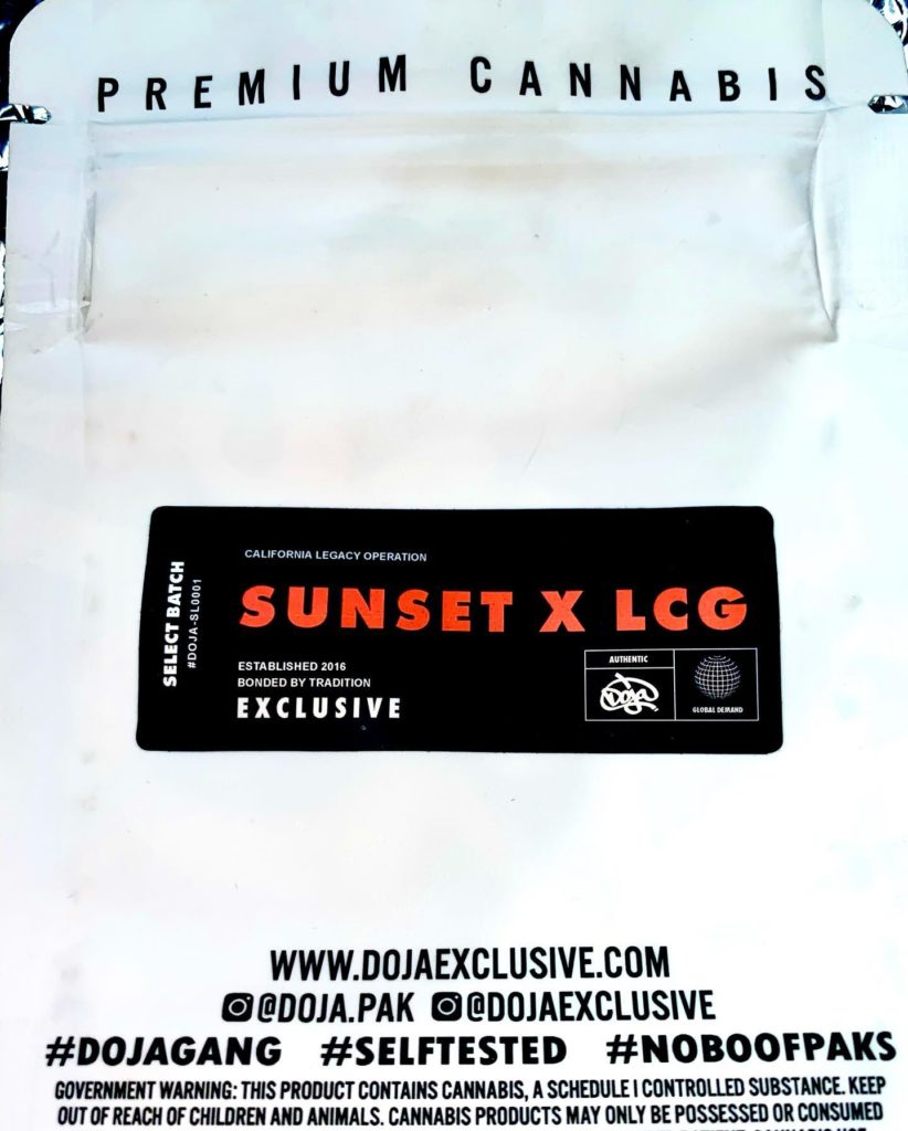 sunset x lcg by doja exclusive strain review by phenomenalreviews 2