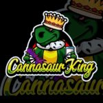 thecannaiseurking logo cannasaur king