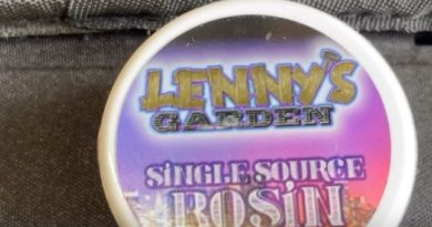 gg4 90u rosin by lenny's garden hash review by letmeseewhatusmokin