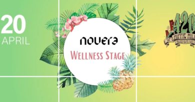 nouera wellness stage and lounge at 420 hippie hill