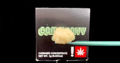 funk mountain hash rosin batter by community oregon dab review by pnw.chronic 2