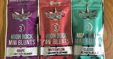 moon rock mini blunts by presidential preroll review by caleb chen