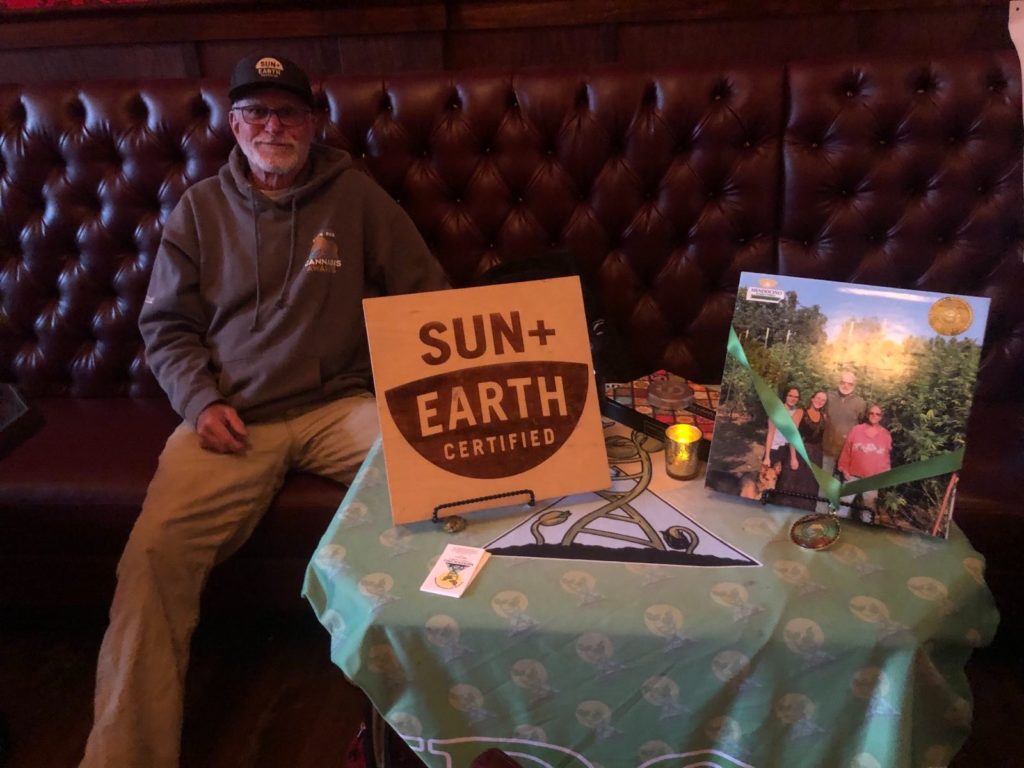 phil from mendocino family farms at meet the farmers event at barbary coast sf