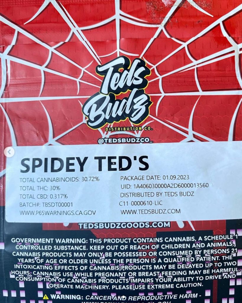 the amazing spidey ted by teds budz strain review by phenoreviews 2