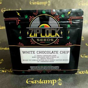 Seed package of white chocolate chip seeds