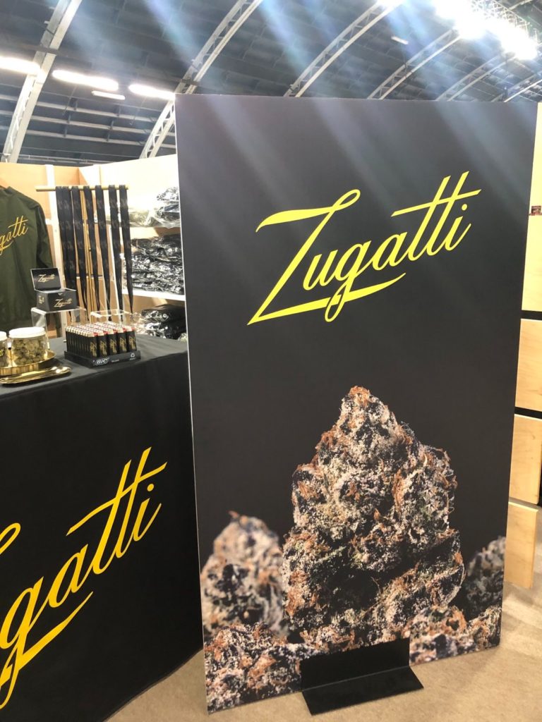 zugatti booth at hall of flowers 2023