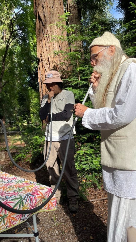 caleb and swami starting frenchy cannoli hookah.jpg