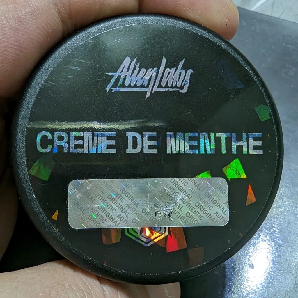 creme de menthe by alien labs strain review by njmmjguy