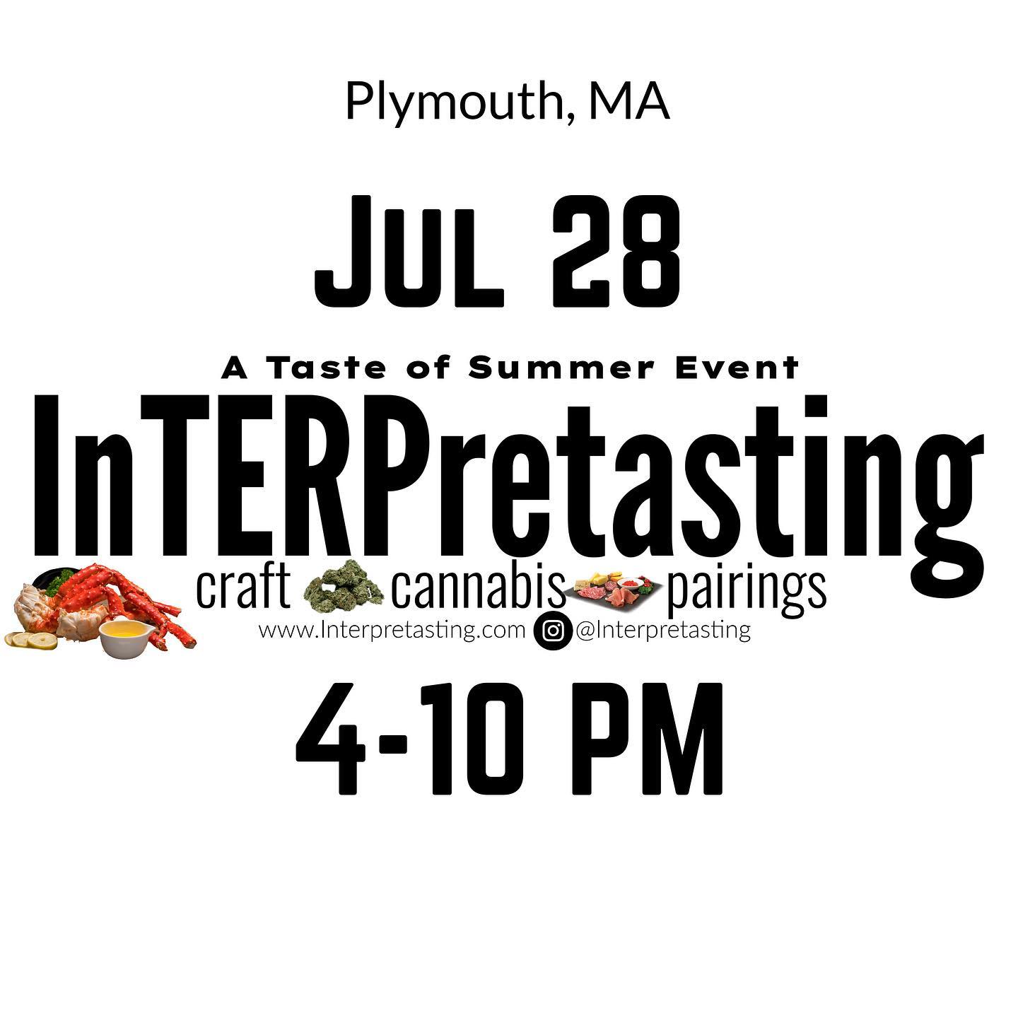 Announcing the "A Taste of Summer" Interpretasting Event in Plymouth