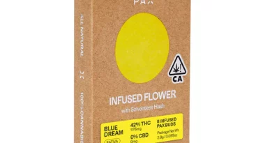 pax blue dream infused flower puck