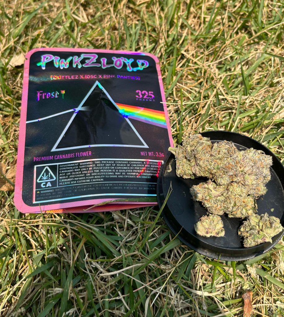 pink zloyd by frose genetics x 325 pharms strain review by averagejoeweedreviewsnj