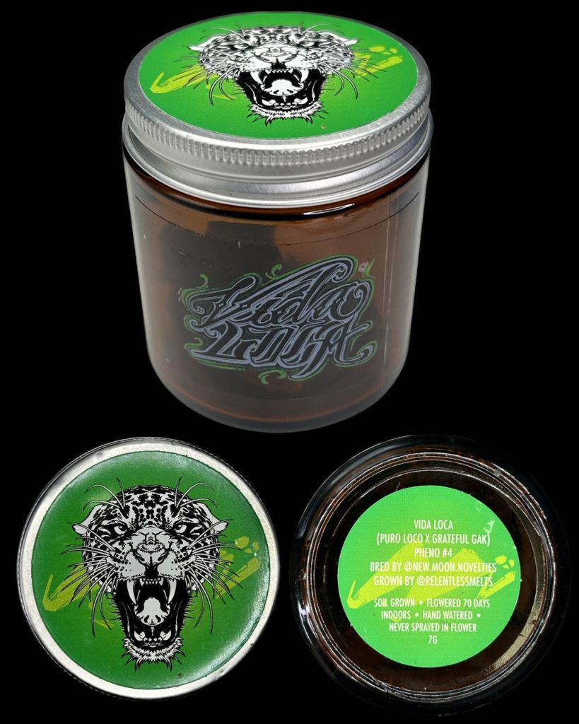 vida loca 4 by relentless melts strain review by bccalibudreviews