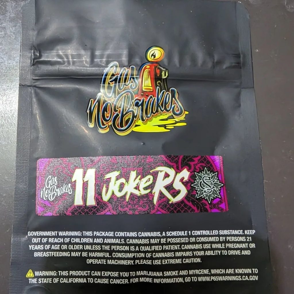 11 jokers by gas no brakes strain review by njmmjguy