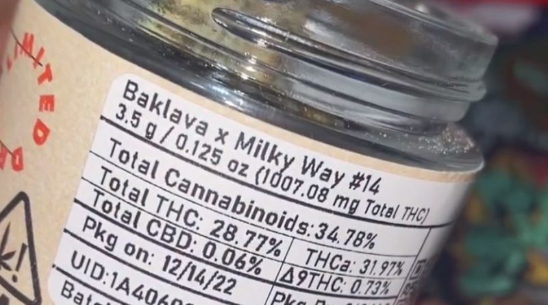 baklava x milky way 14 by connected cannabis co strain review by the_cannabis_connoisseurs
