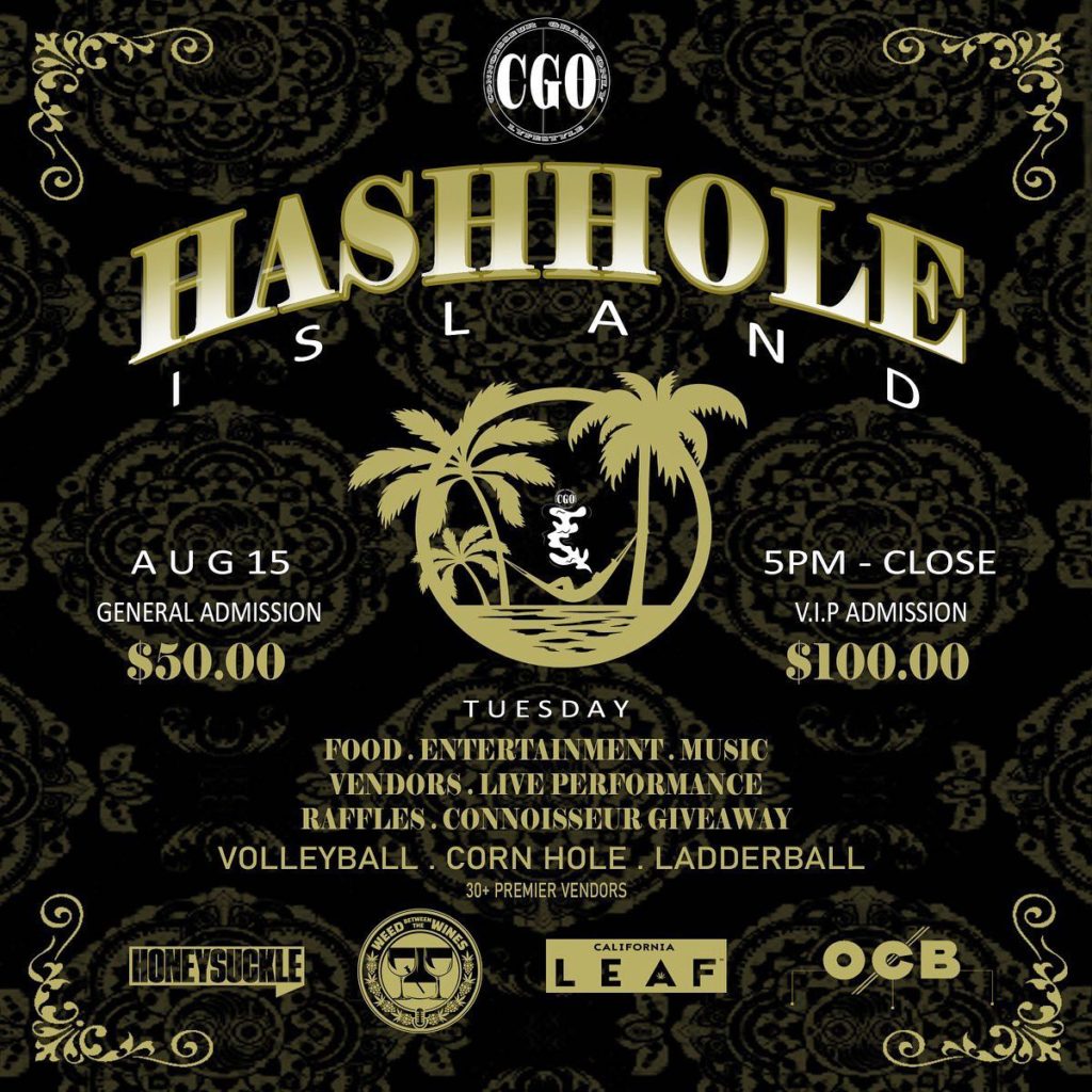 cgo lyfestyle presents hashhole island august 15 2023 in sacramento ca