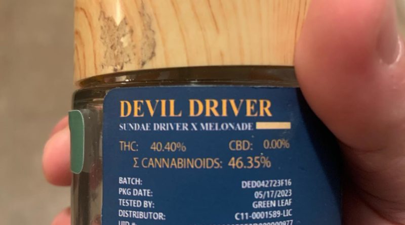 devil driver by cam private reserve strain review by reviews_by_jude