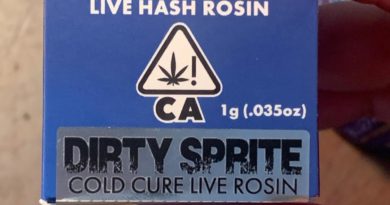 dirty sprite live hash rosin by forte solventless hash review by reviews_by_jude