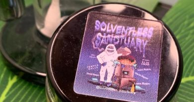 guava rosin by solventless sanctuary hash review by rollingwithsix