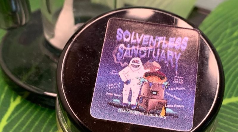 guava rosin by solventless sanctuary hash review by rollingwithsix