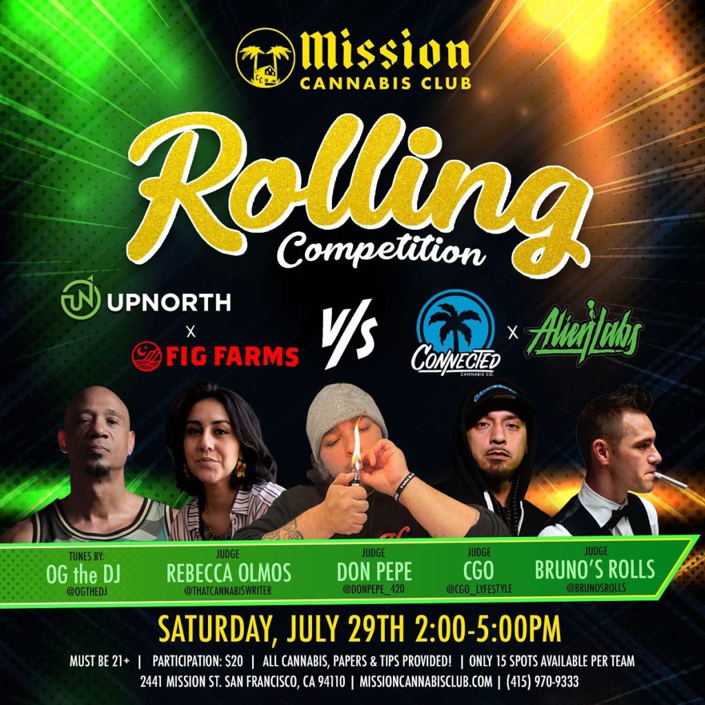 mission cannabis club fig farms vs alien labs rolling competition