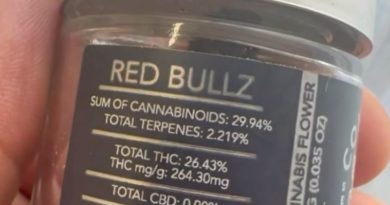 red bullz by compound genetics strain review by letmeseewhatusmokin