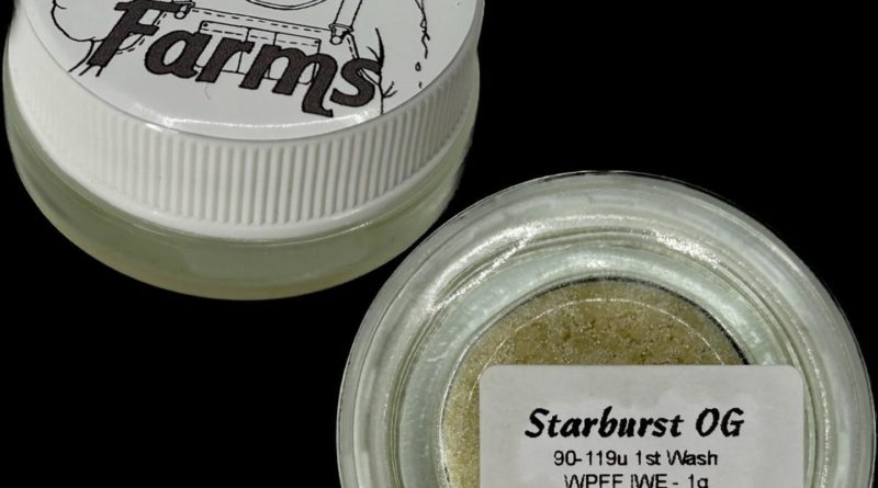 starburst og wpff iwe by ogre farms hash review by cali_bud_reviews